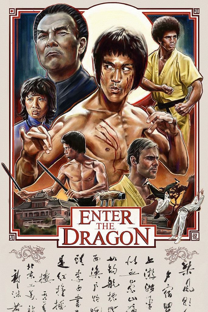 Enter the Dragon movie poster